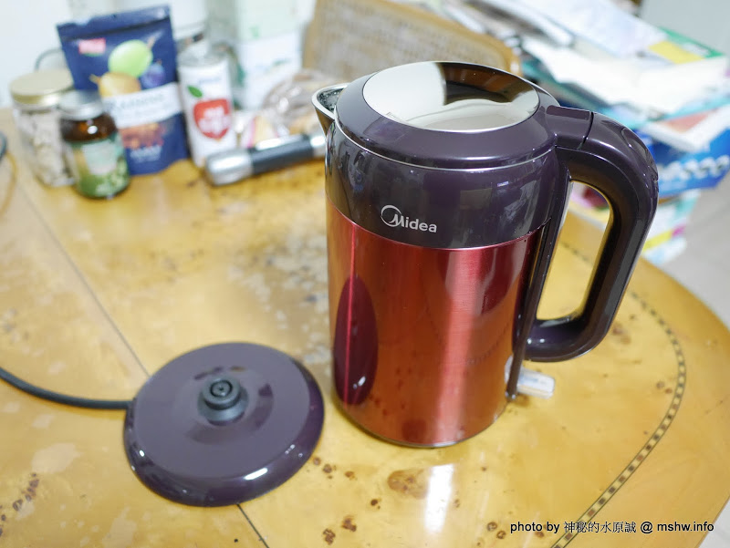 【數位3C】美觀方便不隨便! 美的雙層防燙不銹鋼快煮壺Midea MK-H317E6B(RE)開箱體驗 : 煮水,泡茶,泡咖啡的良伴, 8分鐘就能讓你吃的健康又安全 3C/資訊/通訊/網路 健康 新聞與政治 硬體 試吃試用業配文 開箱