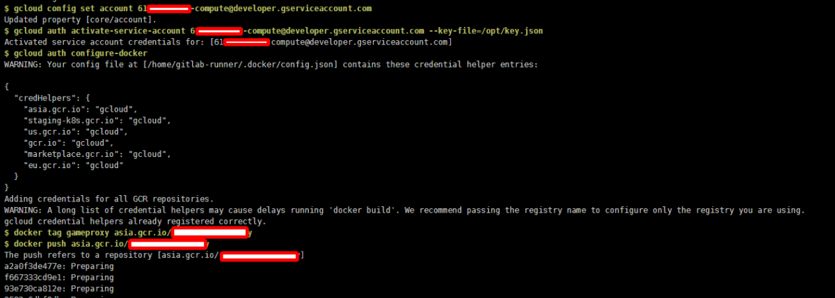 【數位3C】解決Gitlab runner使用CICD pipeline設定推送dcoker影像到GCP的錯誤問題 3C/資訊/通訊/網路 GCP-google cloud platform 架站 靈異現象&疑難雜症 