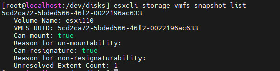 【數位3C】使用esxcfg-volume解決VMware ESXi資料存放區消失無法存取的問題 3C/資訊/通訊/網路 Linux VMware 架站 虛擬主機 虛擬化 軟體應用 靈異現象&疑難雜症 